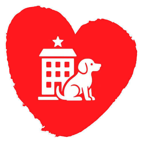 Ícone de hotel para cães
